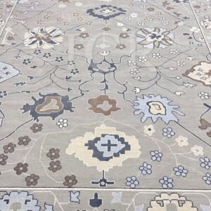 Silverwood Garden Oushak Rug