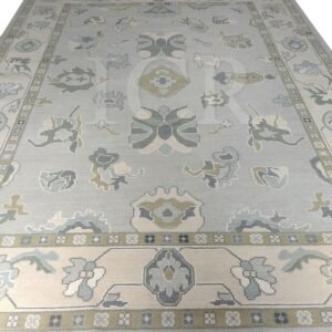 Horizon Diamond Medallion Sage & Slate Rug