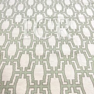 Helix Interlocking Geometric Area Rug