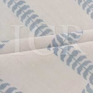 Ivory & Sky Blue Traditional Border Rug – Elegant Geometric Pattern | Vintage-Inspired Neutral Area Rug