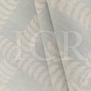 Misty Azure Botanical Handcrafted Rug